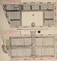 Grundriss der reformierten Kirche Grüningen 1781 oder 1782