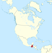 Guatemala lies southeast of Mexico in Central America.
