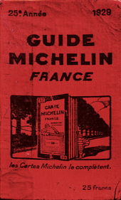 Guía Michelin de 1929