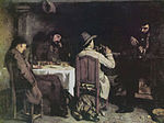 『オルナンの食休み』(1849) リール市立美術館