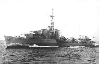 HMS <i>Matchless</i> (G52) Destroyer