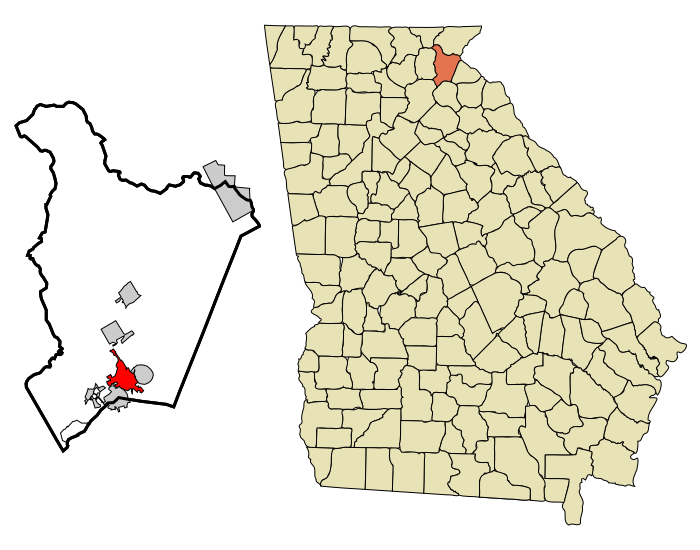 File:Habersham County Georgia Incorporated and Unincorporated areas Cornelia Highlighted.svg