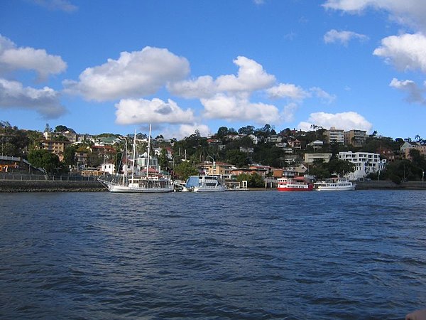 Southern part of Hamilton facing the Brisbane River