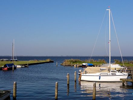 The Frisian Lakes are a popular boating and water sports destination