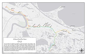 Historic place names in St. Bernard Parish