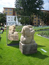 Sculptuur in Hoyerswerda