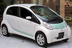 A Mitsubishi i-MiEV in 2009.