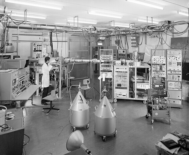 ISOLDE facility at CERN in 1968