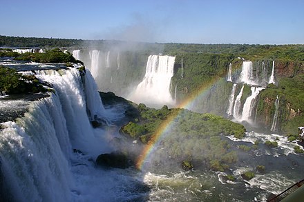 The Iguaçu Falls Waterfall