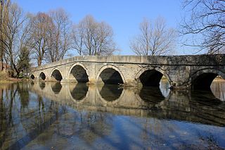 Roman bridge on Ilidža bridge