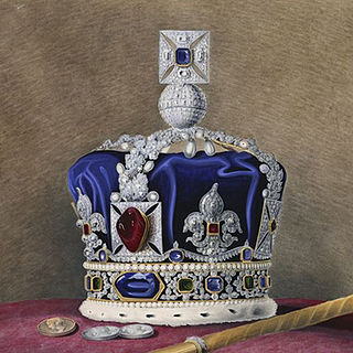 <span class="mw-page-title-main">St Edward's Sapphire</span> Part of the British Crown Jewels