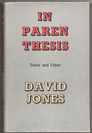 <i>In Parenthesis</i> 1937 work of literature by David Jones