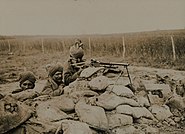 2nd Queen Victoria's Own Rajput Light Infantry in action in Flanders, during the winter of 1914–15.