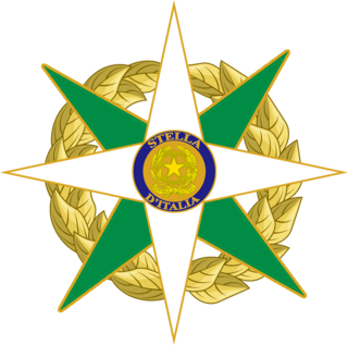 <span class="mw-page-title-main">Order of the Star of Italy</span> Italian order of knighthood