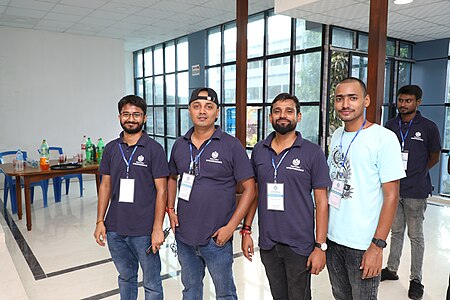 Team members during workshop event