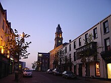 Sligo Town at dusk