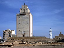 Italian lighthouse in Benghazi, built in 1922 during Italian colonial rule.