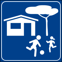 File:Italian traffic signs - zona residenziale.svg