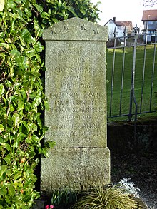 Johann Jakob Früh (1852–1938) Geograph und Hochschullehrer. Hermine Früh (1859–1926), Grab, Friedhof Trogen (AR)