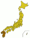 Japán kyushu térkép small.png