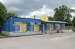 Krystyna Wieclawska's shop in Wilkowyje Jeruzalpawilon.JPG