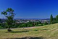 Deutsch: Blick auf Freiburg vom Jesuitenschloß aus