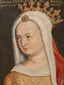 Portret van Johanna van Castilië.