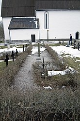 Fil:Judiska gravar, Lärbro kyrka, Gotland.jpeg