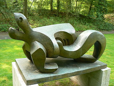 Le Cri (1928-1929), parc de sculptures du musée Kröller-Müller d'Otterlo, Pays-Bas.