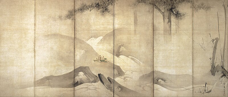 File:Kaihô Yûshô - Pine and Plum by Moonlight - Google Art Project.jpg