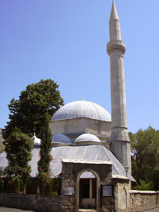 <span class="mw-page-title-main">Karađoz Bey Mosque</span> Mosque in Mostar, Bosnia and Herzegovina