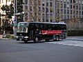 過去のシャトルバス車両（新デザイン） 京王バス東・K60404号車（2014年撮影）