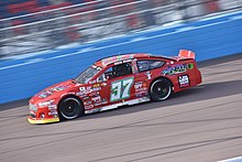 McGee during practice for the West Series race at Phoenix in 2019 Keith McGee at Phoenix (2019).jpg