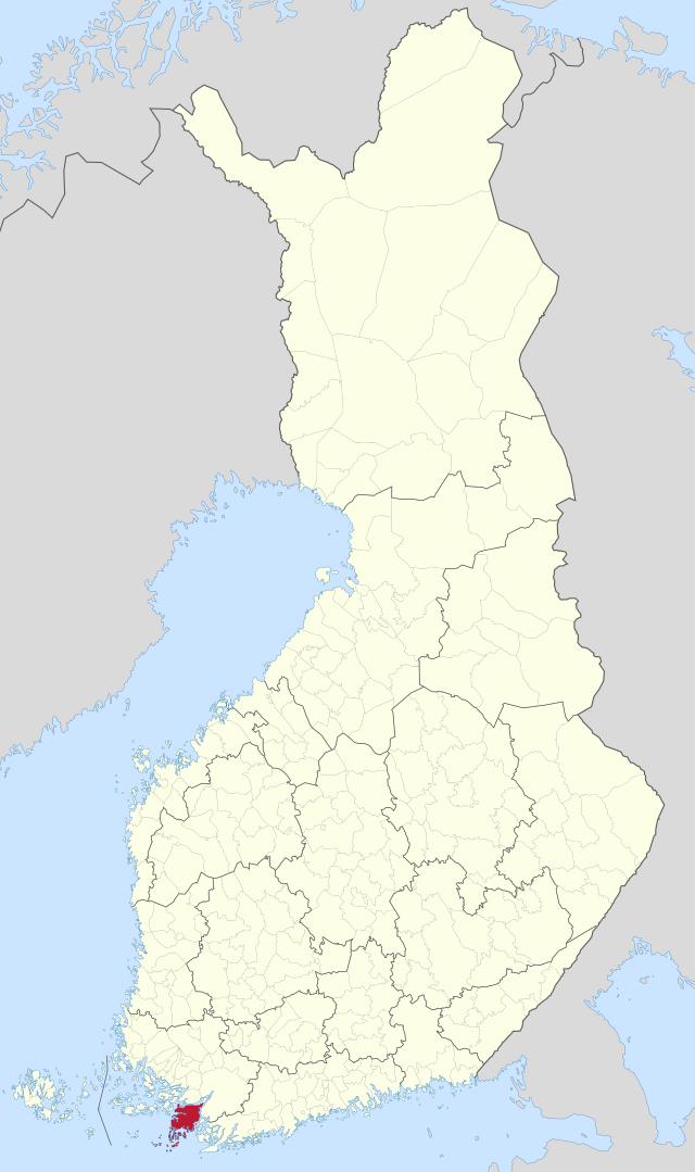 Kimitoön - Localizazion