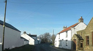 Kinninvie village in United Kingdom