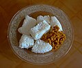 Kiribath is a traditional rice pudding from Sri Lanka