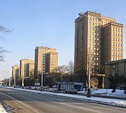 Housing estates in Rozdělov, built in the 1950s