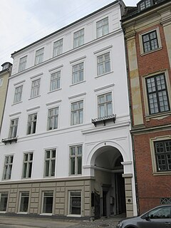 Kronprinsessegade 6 Neoclassical property overlooking Rosenborg Castle Garden in central Copenhagen, Denmark