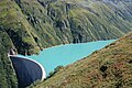 Mur du barrage de Curnera