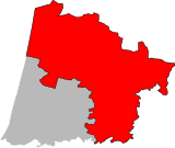 Leandes megye kerületei