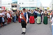 Deutsch: Stadtkapelle Melk an der Donau beim Erntedankumzug beim Landhausfest 2022 in St. Pölten anlässlich 100 Jahre Niederösterreich