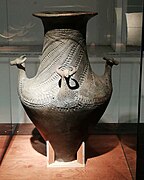 Lăpuș Group ceramic vessel from the Late Bronze Age (13th century BC)