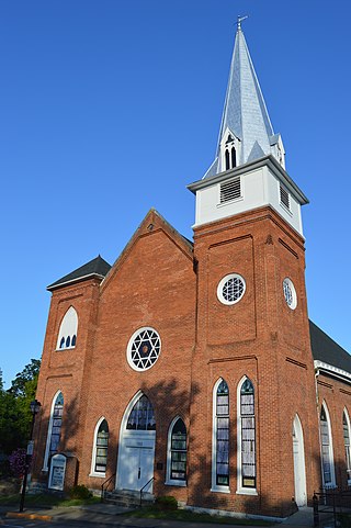 <span class="mw-page-title-main">First Baptist Church (Lexington, Virginia)</span> Historic church in Virginia, United States