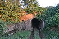 Ancien pont ferroviaire de la ligne de Pamiers à Limoux à Moulin-Neuf.