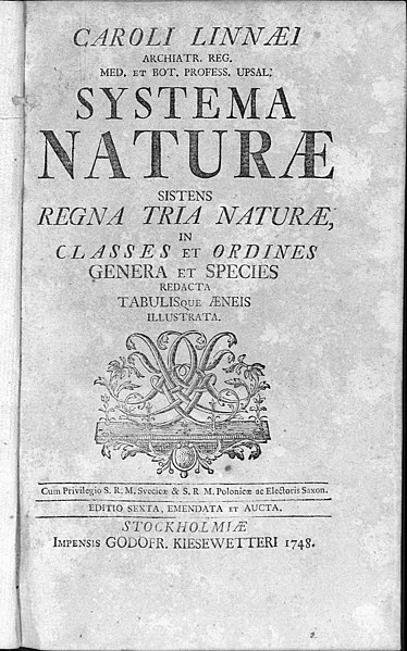 File:Linné, Carl von – Systema naturae, 1748 – BEIC 6524495.jpg