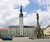 Town Hall and Plague column on Přemysl Otakar II Square