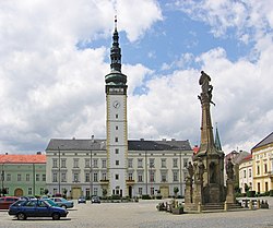 Litovel - Square of Přemysl Otakar II.jpg