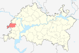 Kajbicskij rajon – Mappa