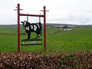 <span class="mw-page-title-main">Loch of Stair</span> Drained freshwater loch in East Ayrshire, Scotland