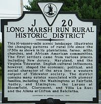 Long Marsh Run Rural Historic District